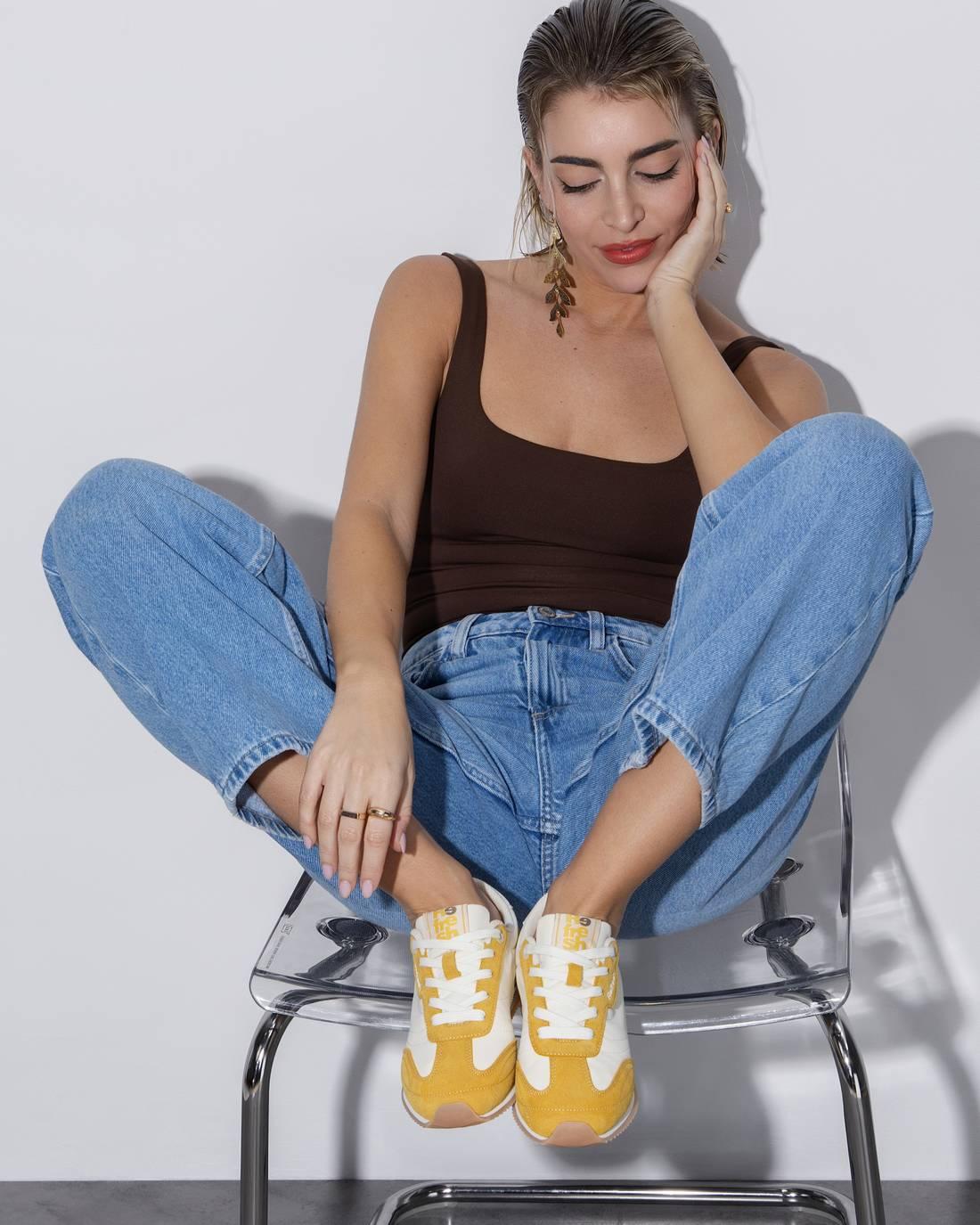 Zapatilla de mujer plano Refresh 17501604